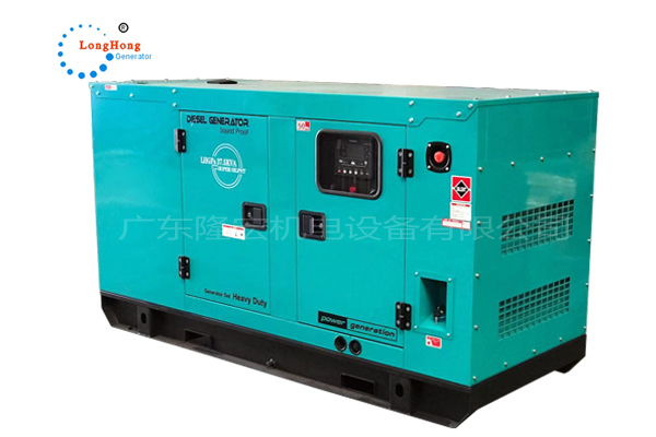 16KW（20KVA）濰坊里卡多靜音柴油發(fā)電機組 低噪音 三相四線